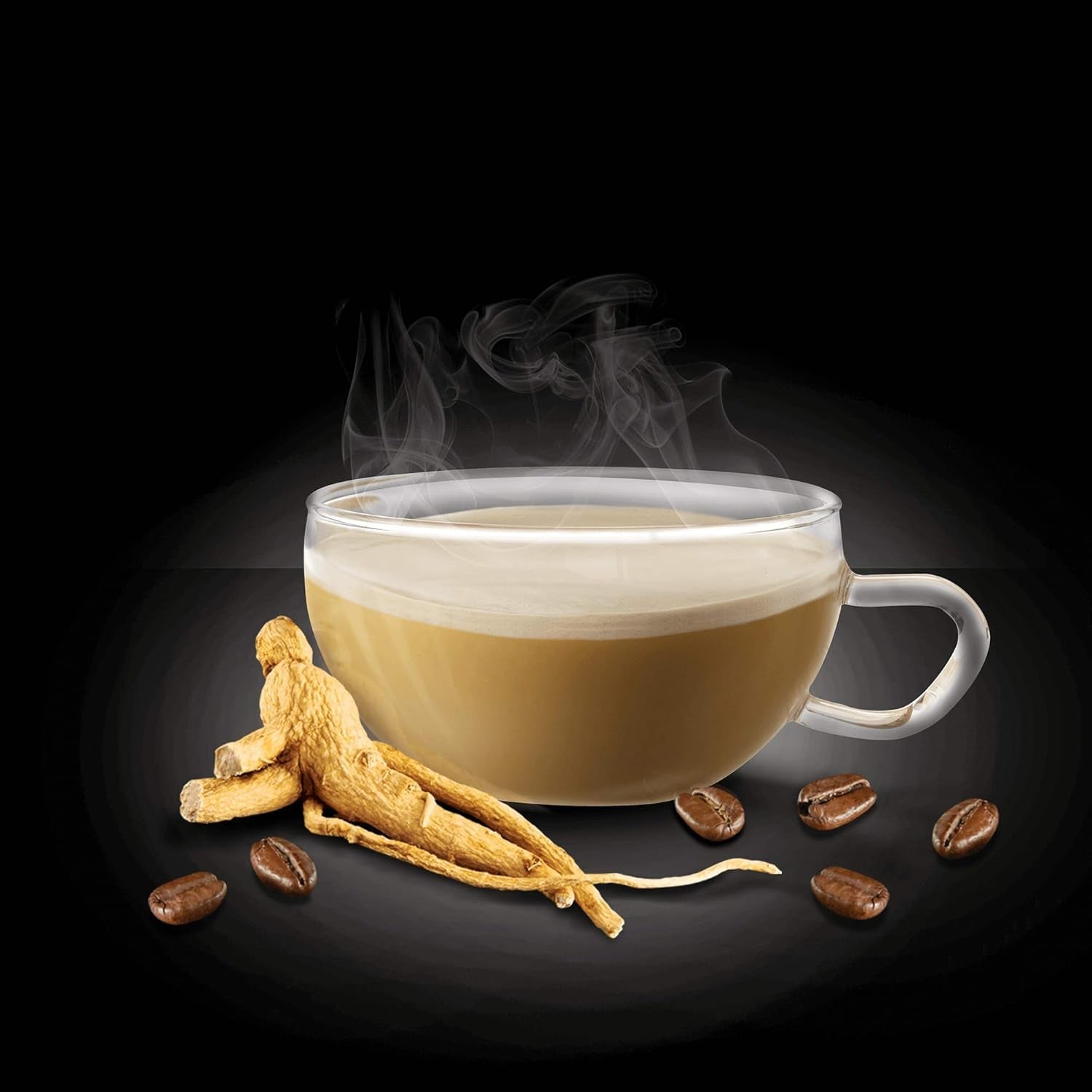 - 1 paquete con 500 gr de ginseng con Brauner Canhrzucker-Löslichem Kaffeepulver zum Süßen, ideal zum Adden zu Heißem Wasser, Glutenfree, Laktosefrei und Gentechnikfrei