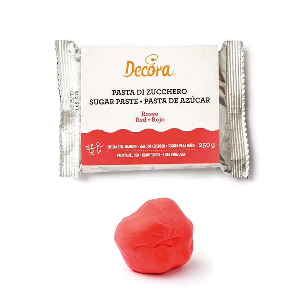 0310144 Fondant rojo 250g Pasta de azúcar Naty Título predeterminado de la tienda