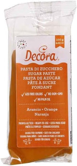 0310172 FONDANT NARANJA 100 G Pasta De Azúcar Naty Shop Título predeterminado