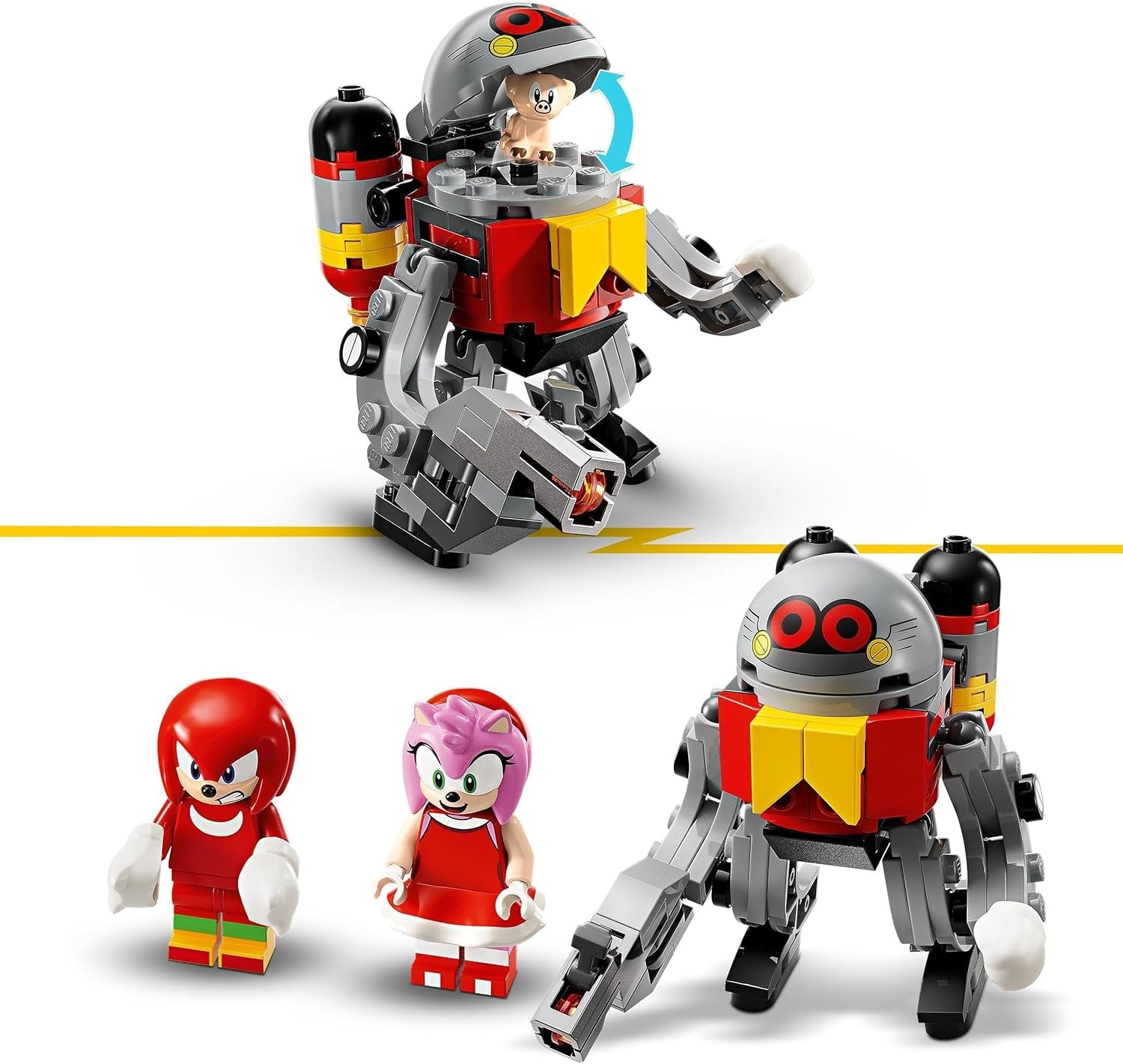 LEGO Sonic the Hedgehog Knuckles y el Santuario de la Maestra Esmeralda, juguete coleccionable, regalo para jugadores, juego de construcción de aventuras para niños y niñas de 8 años 76998 Juegos de construcción Besuche den LEGO-Store