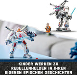 LEGO Star Wars X-Wing Mech de Luke Skywalker, ladrillos de juguete coleccionables, aventura de acción, idea de regalo para niños y niñas creativos a partir de 6 años 75390 Juegos de construcción Besuche den LEGO-Store