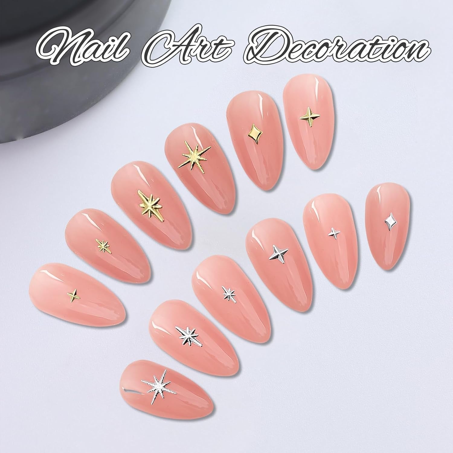 400 piezas Stern Nail Charms Oro Plata, Charms Nägel Zubehör, Nagel Deko, Nail Art Zubehör, Nagel Charms, Nagel Steine, Nail Design, Charms Für Nägel