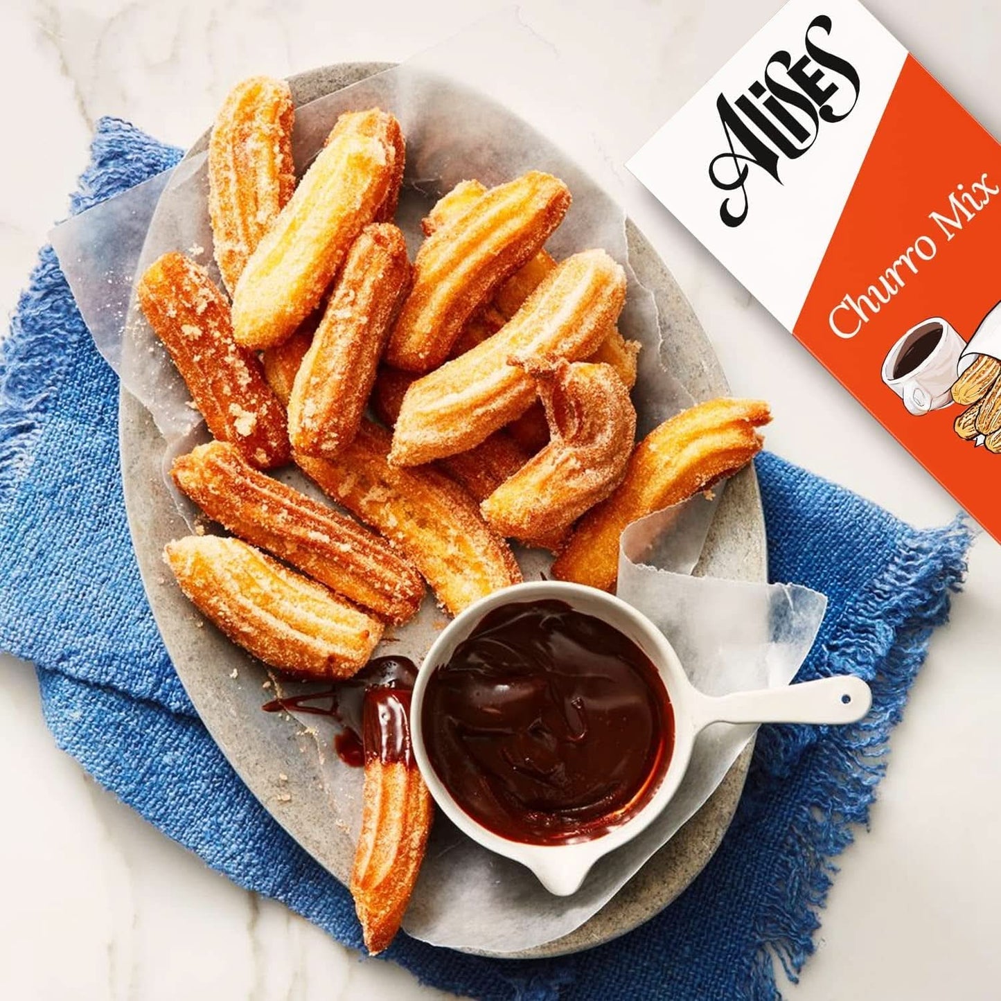 Mezcla española para churros, 500 gramos Naty Shop Kitchen