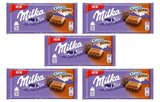 Milka Cow Spots – Chocolate con leche alpino con chocolate blanco con diseño de manchas de vaca – 24 x 90 g