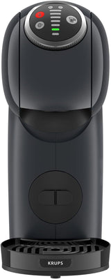 NESCAFÉ Dolce Gusto Genio S Plus de Krups, cafetera de cápsulas compacta, capacidad 0,8 litros, 1500 vatios, aviso automático de descalcificación, gris espacial, KP340B