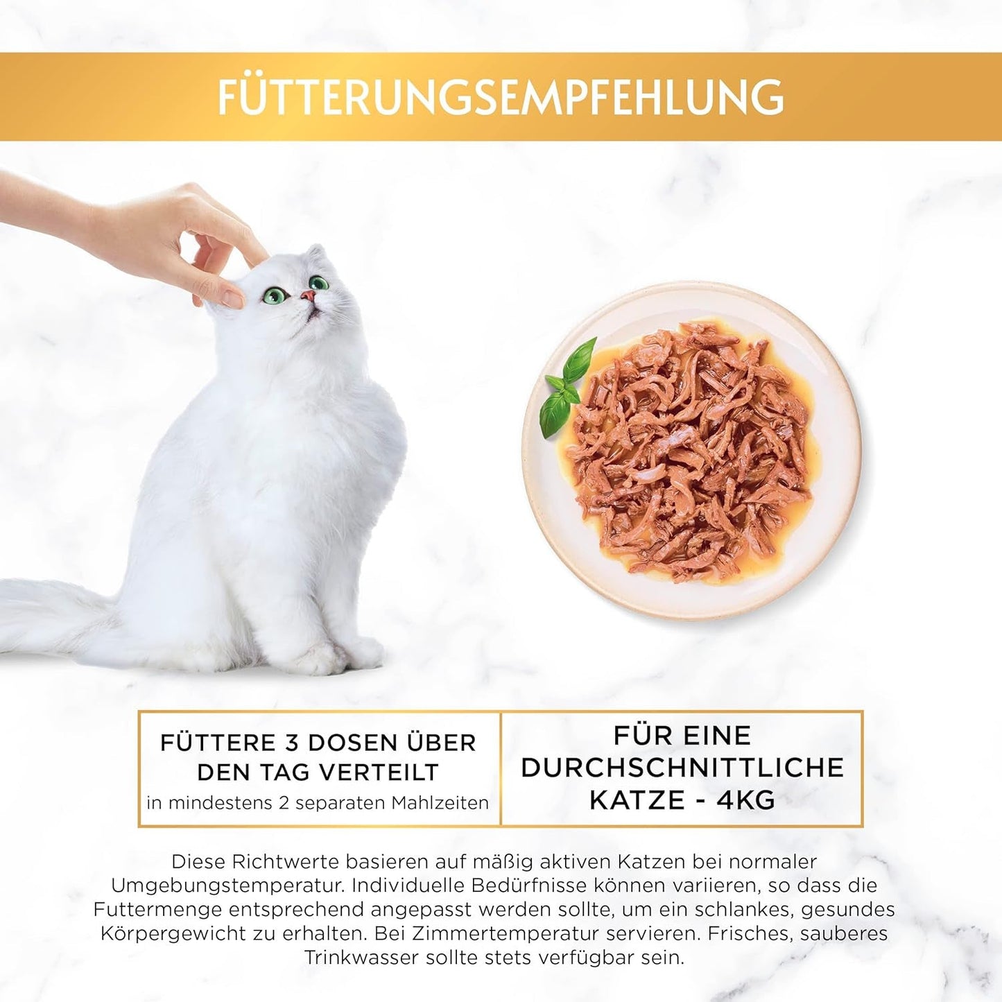 Gourmet Gold Succulent Fine Strips, comida húmeda para gatos con pollo, paquete de 12 (12 x 85 g)