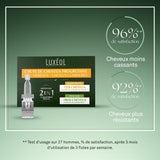 Luxeol Caída Progresiva 2 en 1, programa para 1 mes - 14 frascos de 6 ml Cuidado del cabello Luxeol