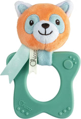 Chicco Juguete Camaleón My Sweet Doudou de Tela de Alta Calidad Anillo de Plástico Blando Juguete Calmante para la Dentición Bebé 3-18 Meses Juguetes Bebé Naty Shop Panda