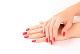 Lima de uñas Forrada Lima de uñas natural y artificial Doble cara Grano medio Fuerte Servicio pesado Salón en casa Manicura profesional Pedicura 2 piezas