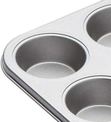 Bandeja para hornear muffins Kitchen Craft, cubierta antiadherente, capacidad para 12 muffins, 35 cm x 27 cm Naty Shop