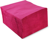 Ser42307107 Lámpara colgante Collection, servilleta 40 X 40, 2 capas, pliegue 1/4, 100 servilletas, 2 capas lisa con borde, fucsia