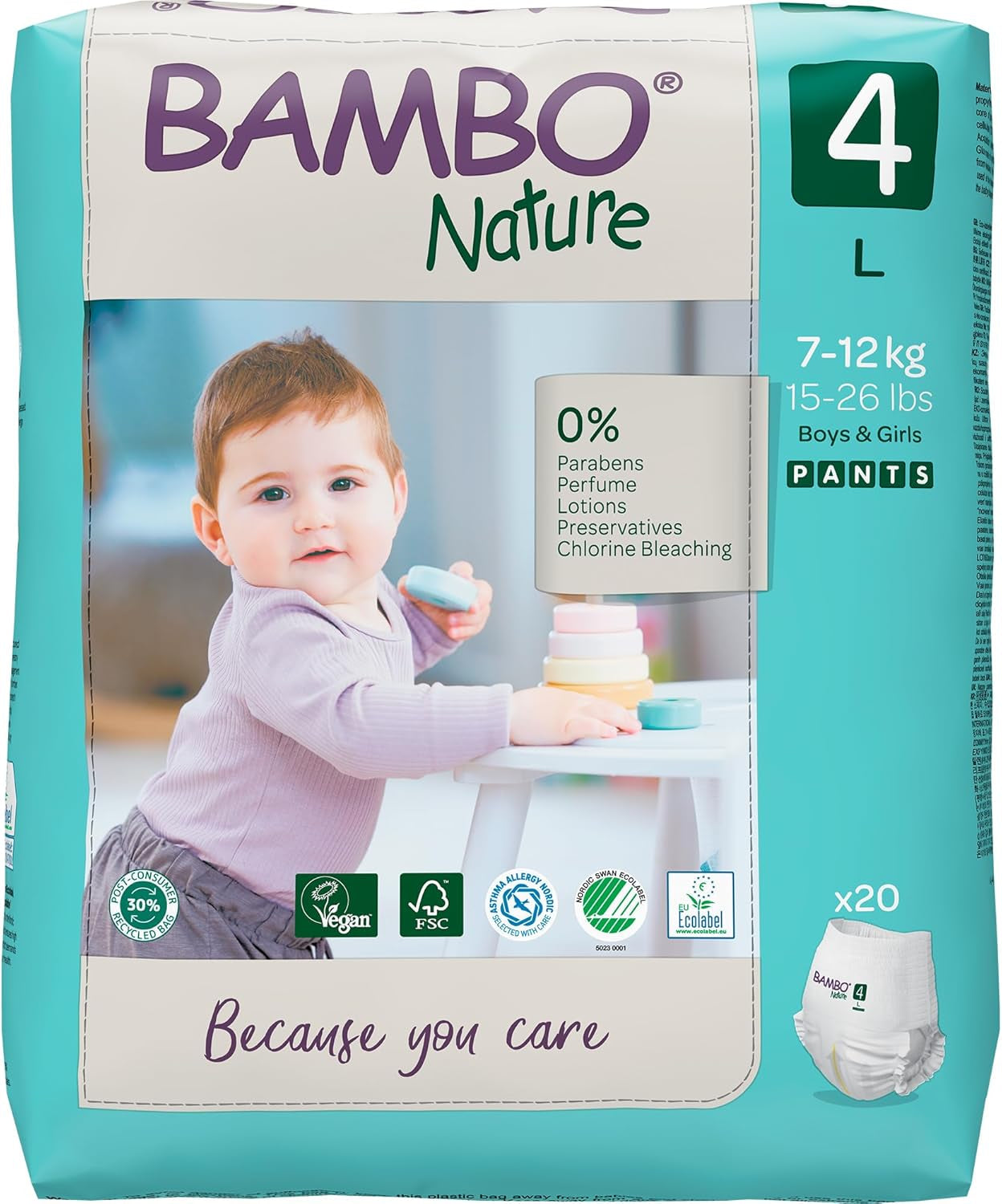 Pantalón deportivo Bambo Nature Premium