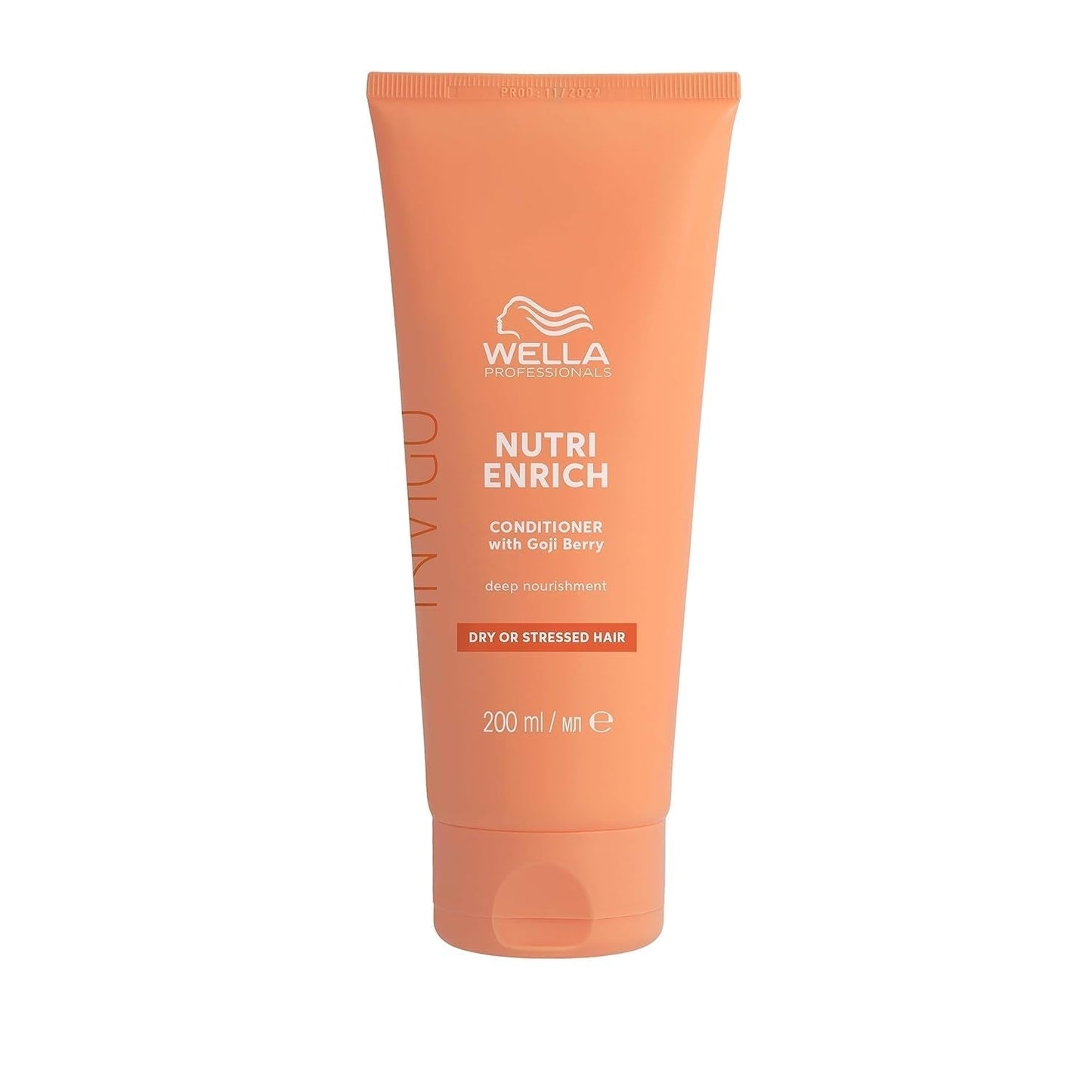 Wella Professionals Invigo Nutri Enrich - cuidado hidratante para cabello dañado - acondicionador, mascarilla y acondicionador con vitamina E, pantenol y almendras - contra el encrespamiento y para rizos vivos Mascarilla capilar Naty Shop Acondicionador 200ml