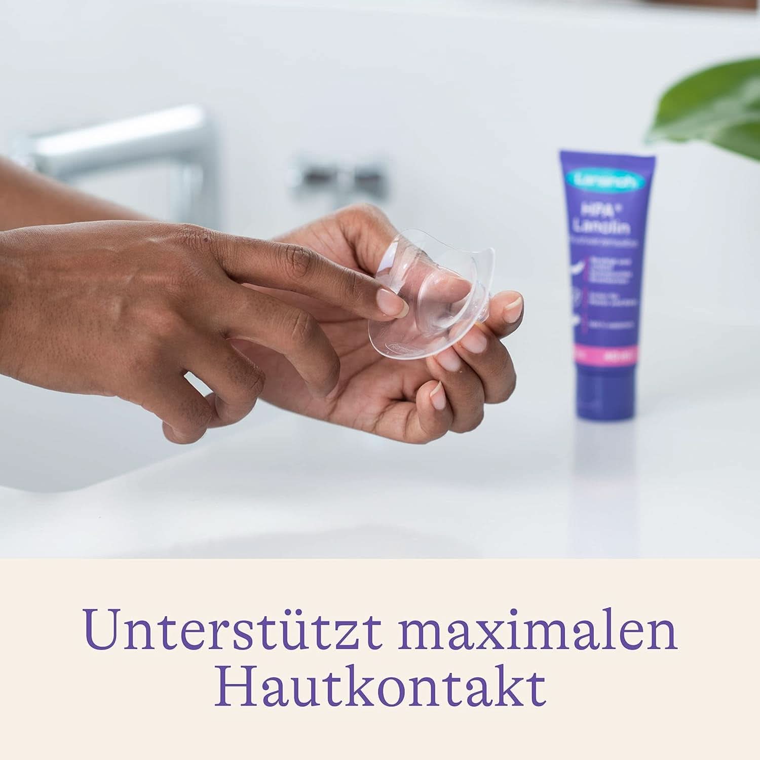 Lansinoh Stillhütchen 24 Mm (Größe 2), 2 piezas Inkl. Caja de almacenamiento - Angenehmes Tragegefühl - Trotz Anlegeschwierigkeiten Weiter Stillen Accesorios Alimentación y Lactancia Bebe Naty Shop