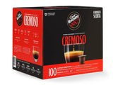 Caffè Vergnano 1882 - Café Èspresso Compostable, Compatible con Nespresso, Cremoso (Cremoso) - Packung Enthält 100 Kapseln