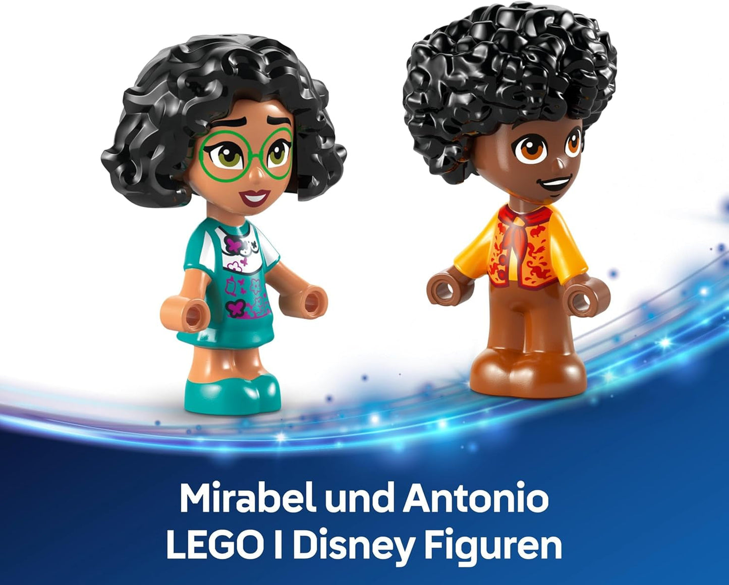 LEGO Ç€ Disney Encanto Mini House, juguete de construcción para niñas a partir de 5 años, juguete de fantasía y set de construcción con Mini Muñecas Mirabel y Antonio, figura de Carpincho y llave 43261 Juegos de construcción Besuche den LEGO-Store