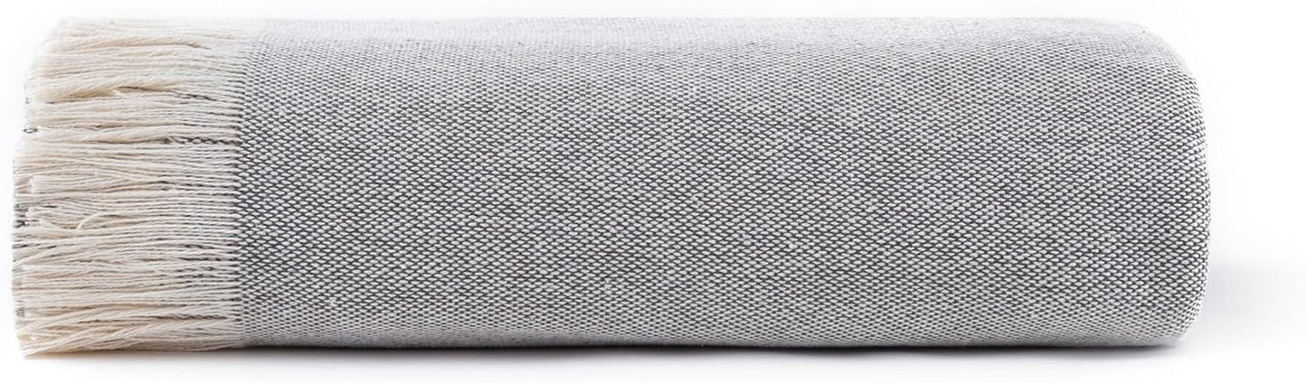 Funda de cama multifuncional, funda de cama, funda de sofá, Jarapas, color sólido (180 X 260 cm, gris oscuro). Camas y Mantas Besuche den Todocama-Store