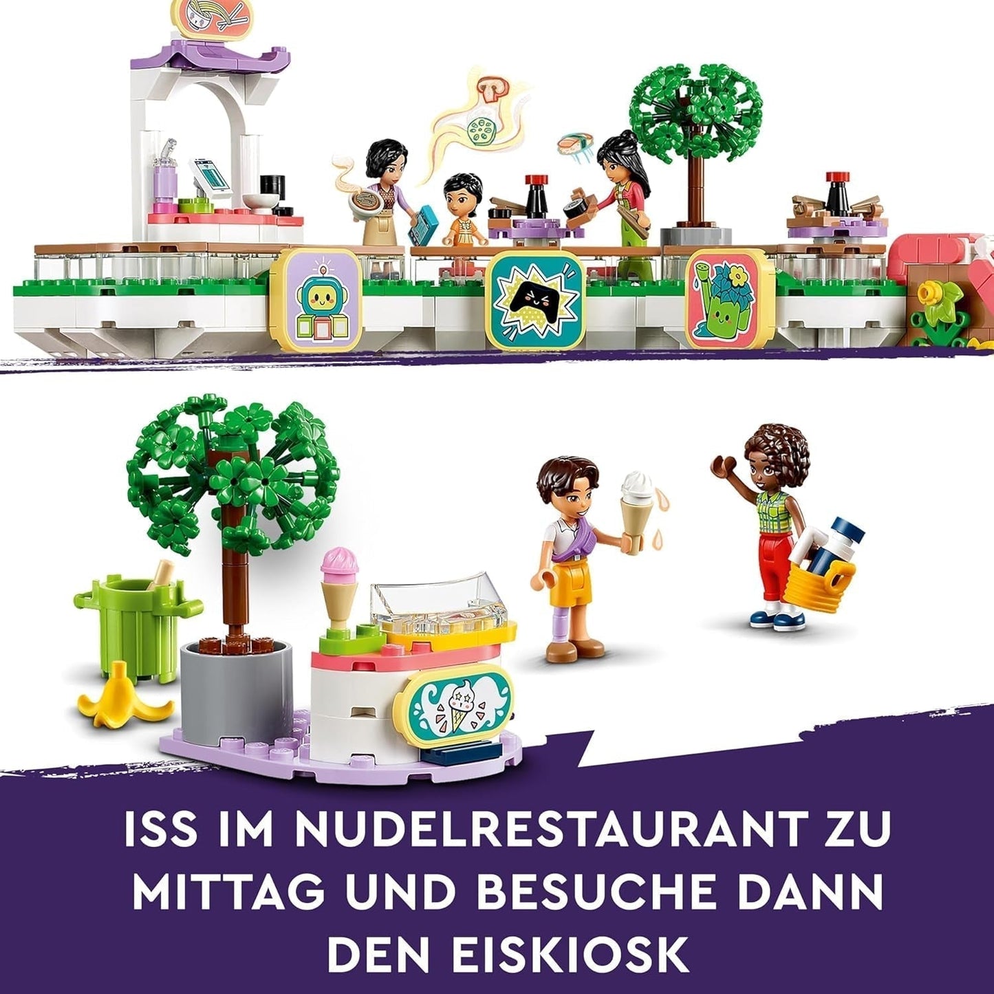 LEGO Store Friends Heartlake City Casa de muñecas de juguete para niñas y niños Juego de figuras que promueve el desarrollo socioemocional Regalo para niños de 8 años 42604 Juegos de construcción Besuche den LEGO-Store