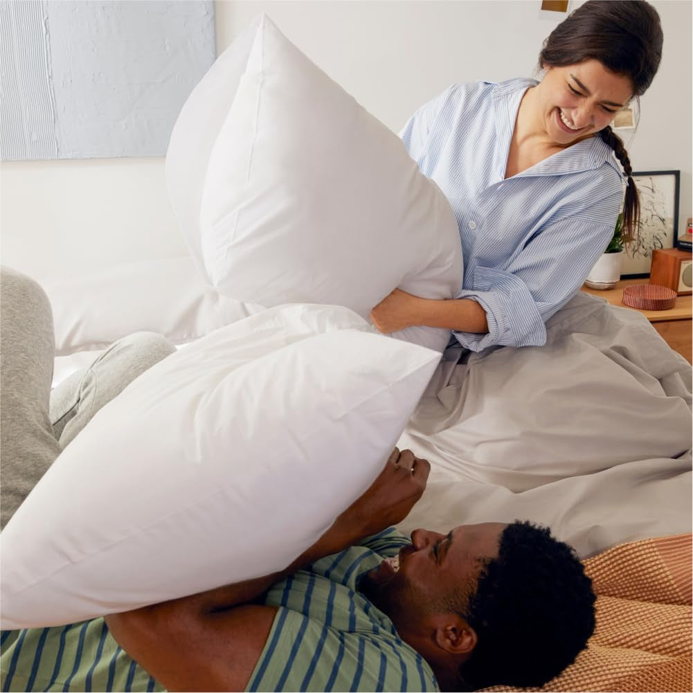 Almohada para dormir Casper Standard Blanco 1 pieza (paquete de 1) Naty Shop Almohadas estándar