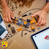 LEGO City F1 Racer con coche de carreras Mclaren - Modelo de juguete de Fórmula 1 con coche de carreras y minifigura - Pequeño regalo para niños y niñas a partir de 6 años o aficionados a los deportes de motor 60442 Juegos de construcción Besuche den LEGO-Store