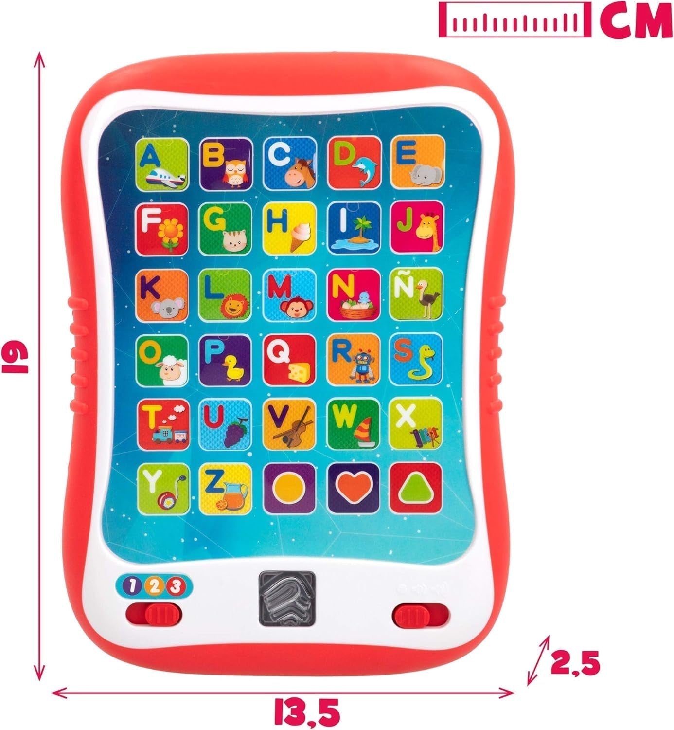 winfun ColorBaby 44256 Bandeja de Aprendizaje con Luz y Sonido Juguetes Bebé Naty Shop