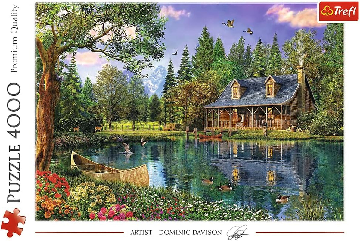 Trefl, 45005 Puzzle, Tarde idílica, 4000 piezas, Calidad Premium, Para niños mayores de 14 años Puzzle Naty Shop