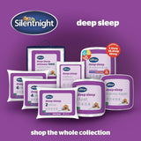 Colcha Silentnight Deep Sleep, blanco, microfibra, blanco, cama individual Edredones y edredones Naty Shop