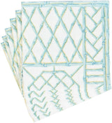 Servilletas de cóctel de bambú colado, papel de huevo de pingüino, lino, 15 piezas por paquete