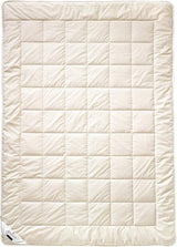 Billerbeck E45 Edredón de bambú - edredón de verano - 135 X 200 Cm - edredón de algodón, edredón refrescante - con relleno de bambú, verano ligero (Sl) Edredones y edredones Naty Shop Medium (M) 155 X 220 Cm