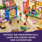 LEGO Friends Vintage Fashion Store Set de construcción para niños con juguetería, figuras y gato, modelo de juego de rol para el desarrollo socioemocional, regalo para niñas y niños de 6 años 42614 Juegos de construcción Besuche den LEGO-Store