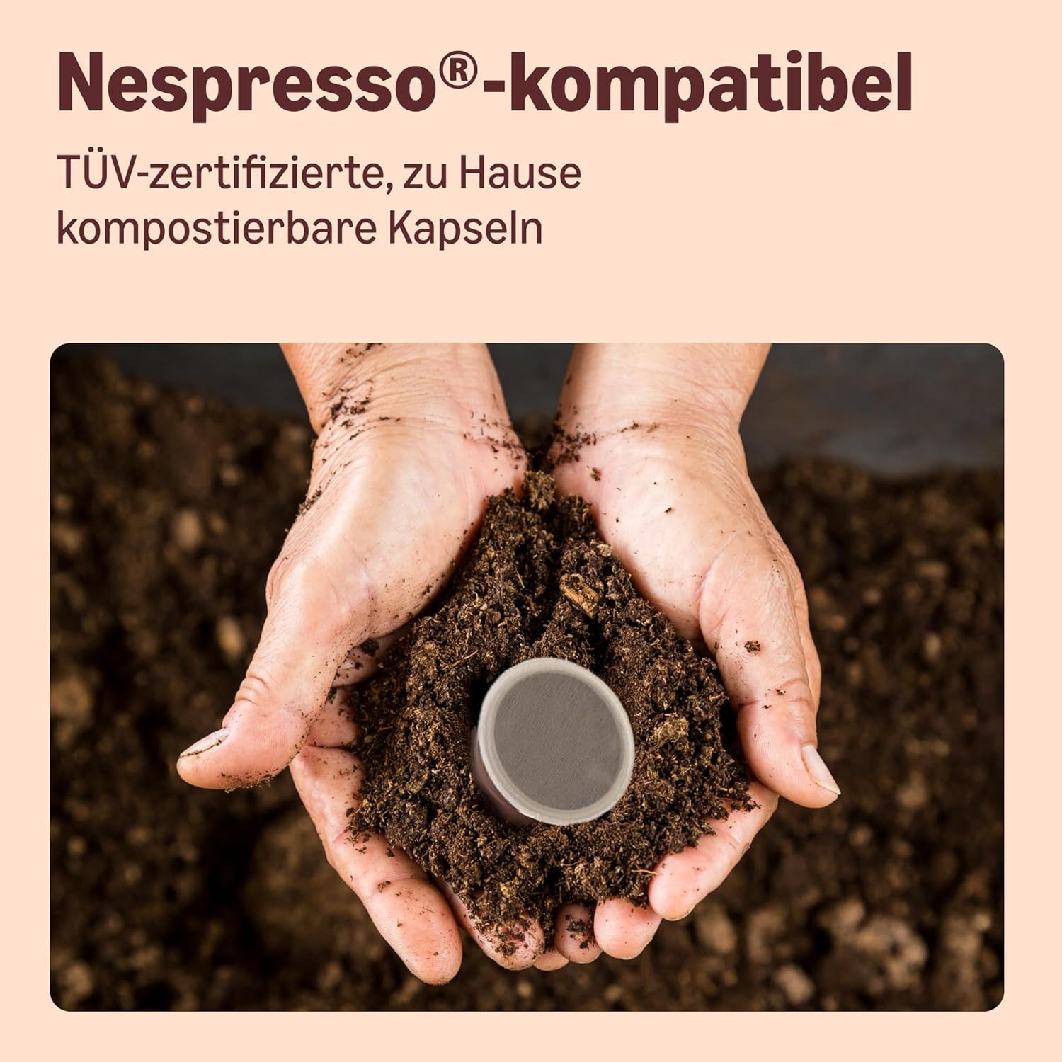 Por Amazon Heimkompostierbare Kaffeekapseln, kompatibel mit Nespresso, 100 % kolumbianischer Arábica, 20 Stück – Rainforest Alliance-zertifiziert