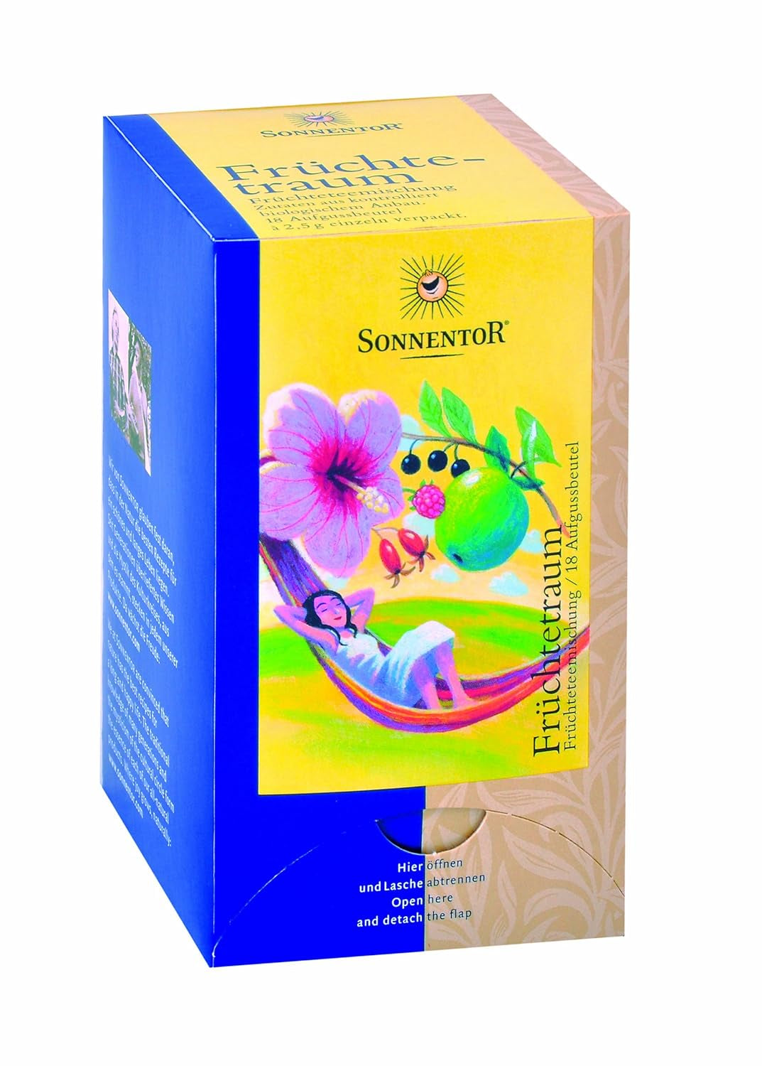 Té de frutas ecológico, Früchtetraum, 45 g