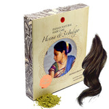 Henna & 3×Indigo - Castaño oscuro - Color de cabello natural - Polvo - 200g Tinte para el cabello Naty Shop Título predeterminado