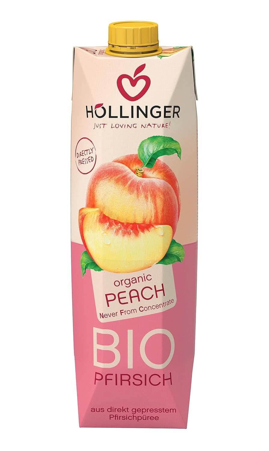 Melocotón BIO, 1 litro Bebidas sin alcohol Naty Shop