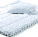 Aqua-Textil Juego Soft Touch Infantil Edredón 100 X 135 Cm 250G Y 350G con Almohada 40 X 60 Cm Edredón 150G 4 Estaciones Climatizador Oeko-Tex Edredones y Edredones Naty Shop 135X200 Cm + 1X 40X80 Cm Juego 4 Estaciones