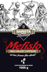 🔱 Mephisto - Café extremadamente fuerte 🔱 1 KG de café en grano 🔱 Café con alto contenido de cafeína. 🔱 Prima robusta