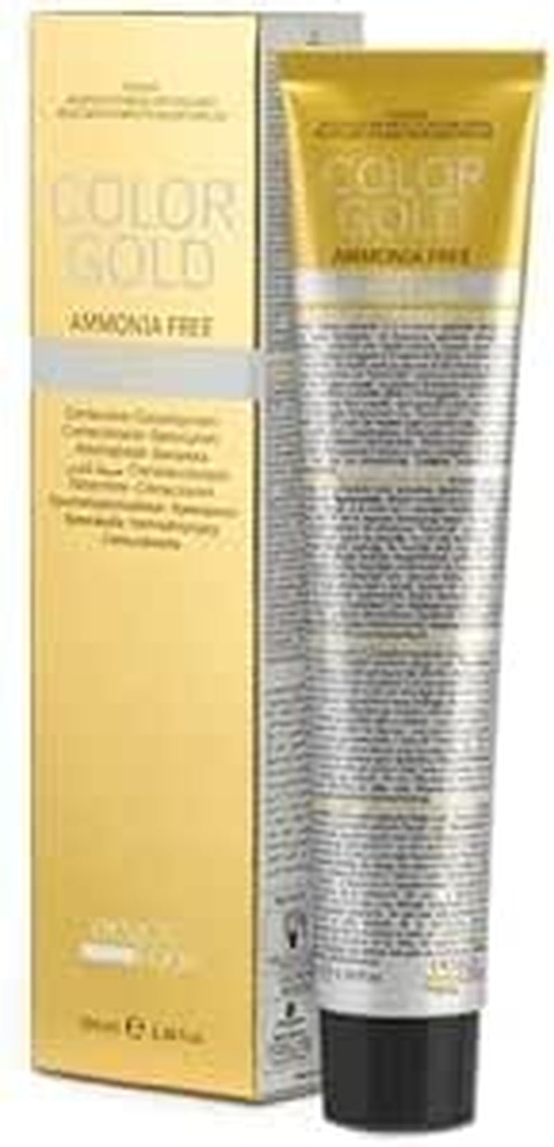 - Color crema Color Gold 7.0 Rubio - 100 ml - Tinte para el cabello profesional con capa de gris Naty Shop tinte para el cabello 8,13 Kg 100 G (1 paquete)