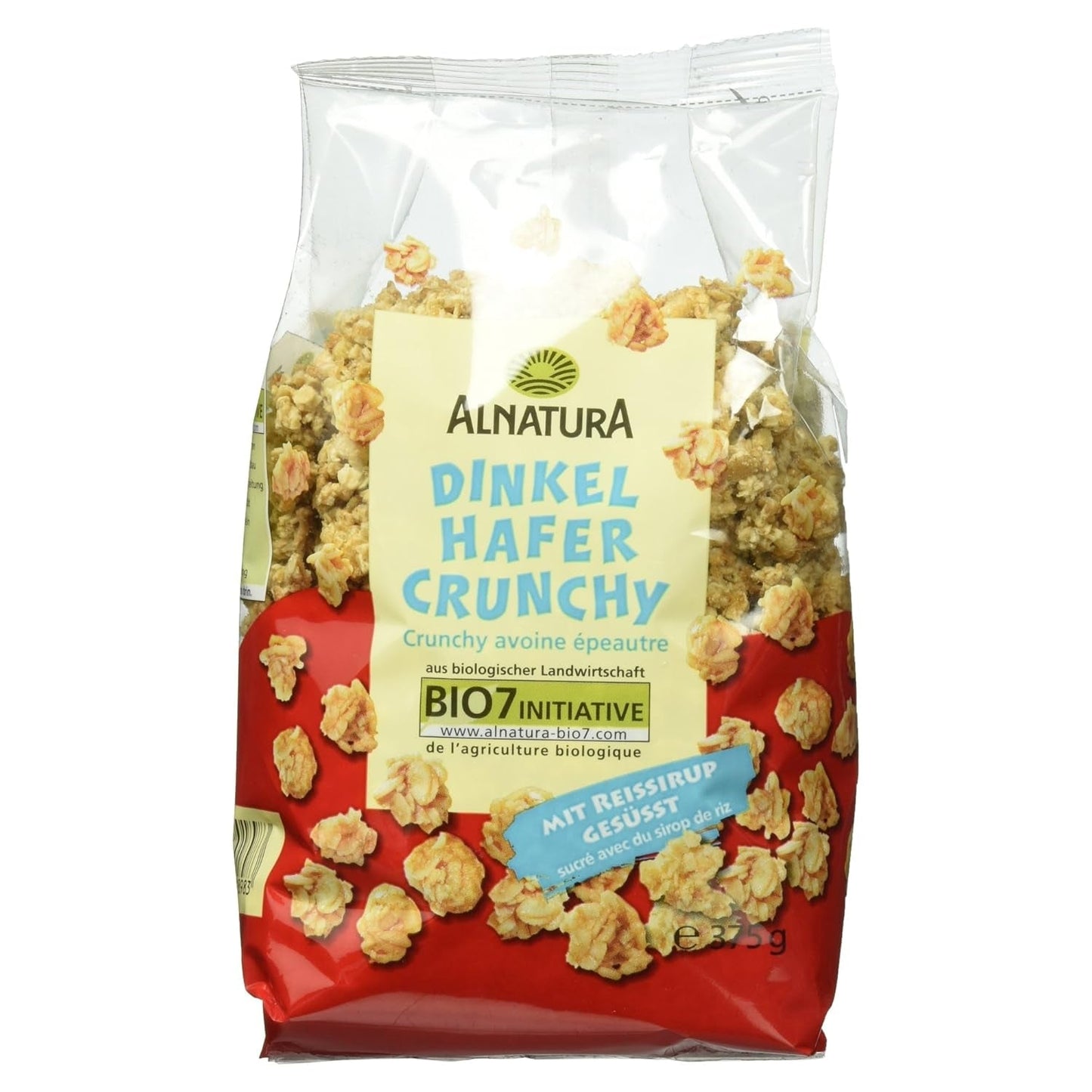 Crujiente con espelta y avena ecológica, 375g