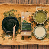 LOGONA Natural Cosmetics Tinte capilar nutritivo a base de hierbas, Henna orgánica en polvo, tinte vegano para un color y brillo intensos, tinte capilar a base de hierbas en rubio cobrizo (rubio), 1 x 100 g Naty Shop Tinte para el cabello