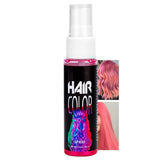 Color en Spray para el Cabello, Tinte Temporal en Spray Rojo, Tinte para el Cabello de Color Rojo, Tinte para el Cabello Lavable, Spray de Color Rojo Vivo, Tinte para el Cabello Instantáneo, Tinte para el Cabello para Carnaval, Halloween, Cosplay, Tinte para el Cabello de Fiesta Naty Shop Rosa 30 Ml (1 Paquete)