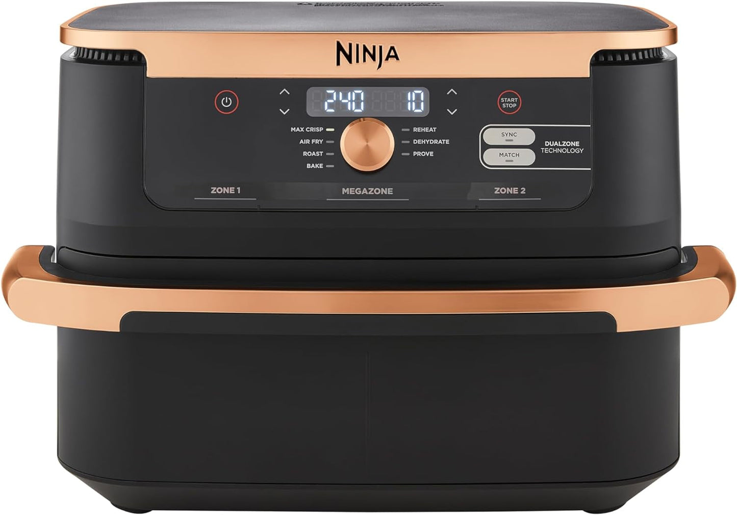 Freidora de aire de doble zona Ninja Foodi Flexdrawer, AF500EUCP Electrodomésticos Naty Shop Título predeterminado