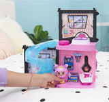 Zoobles Magic Mansion Casa de ensueño transformable de 6 habitaciones, tobogán y accesorios
