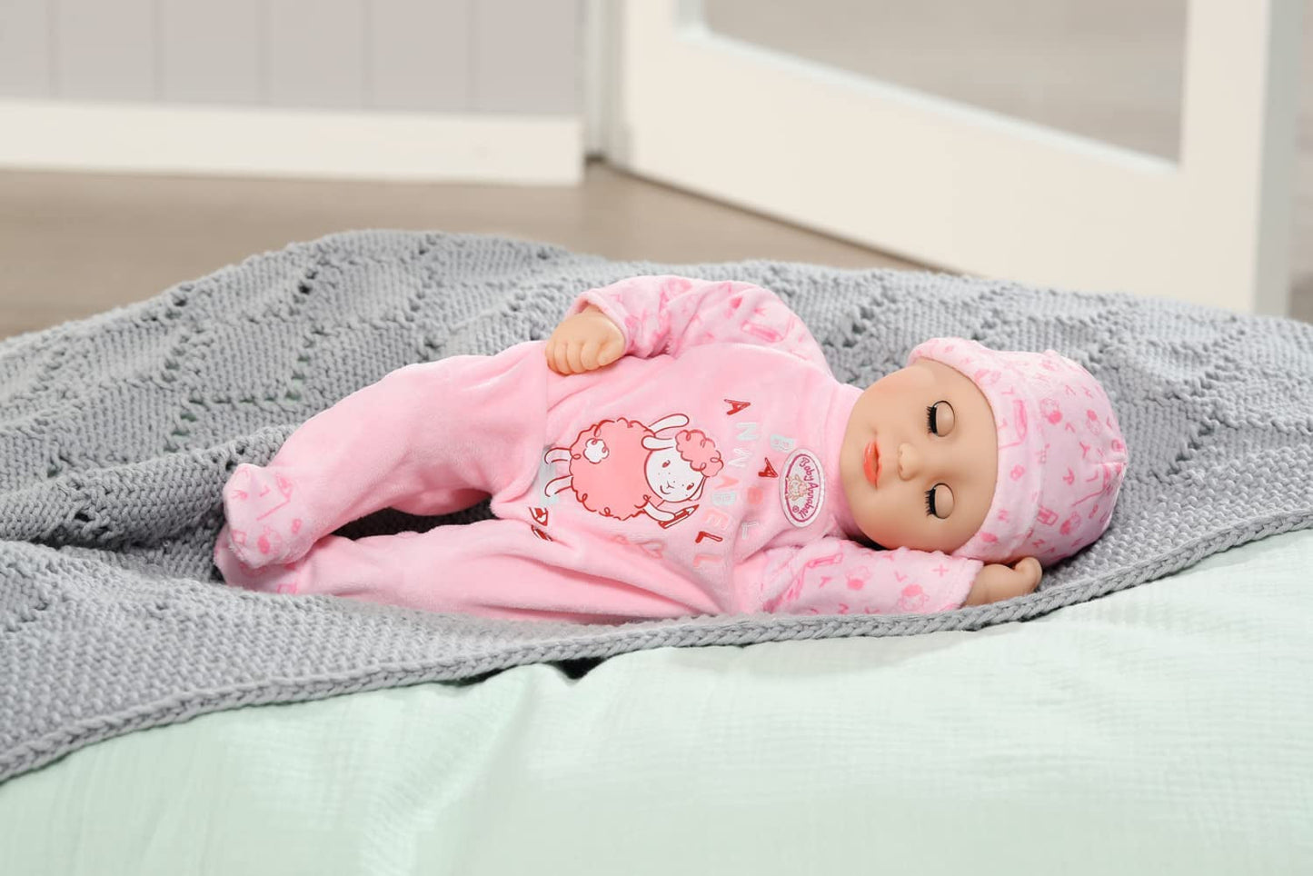 Annabell Muñeca blanda Little Annabell de 36cm, con cuerpo de tela y ojos somnolientos, 36cm, 709870 Zapf Creation