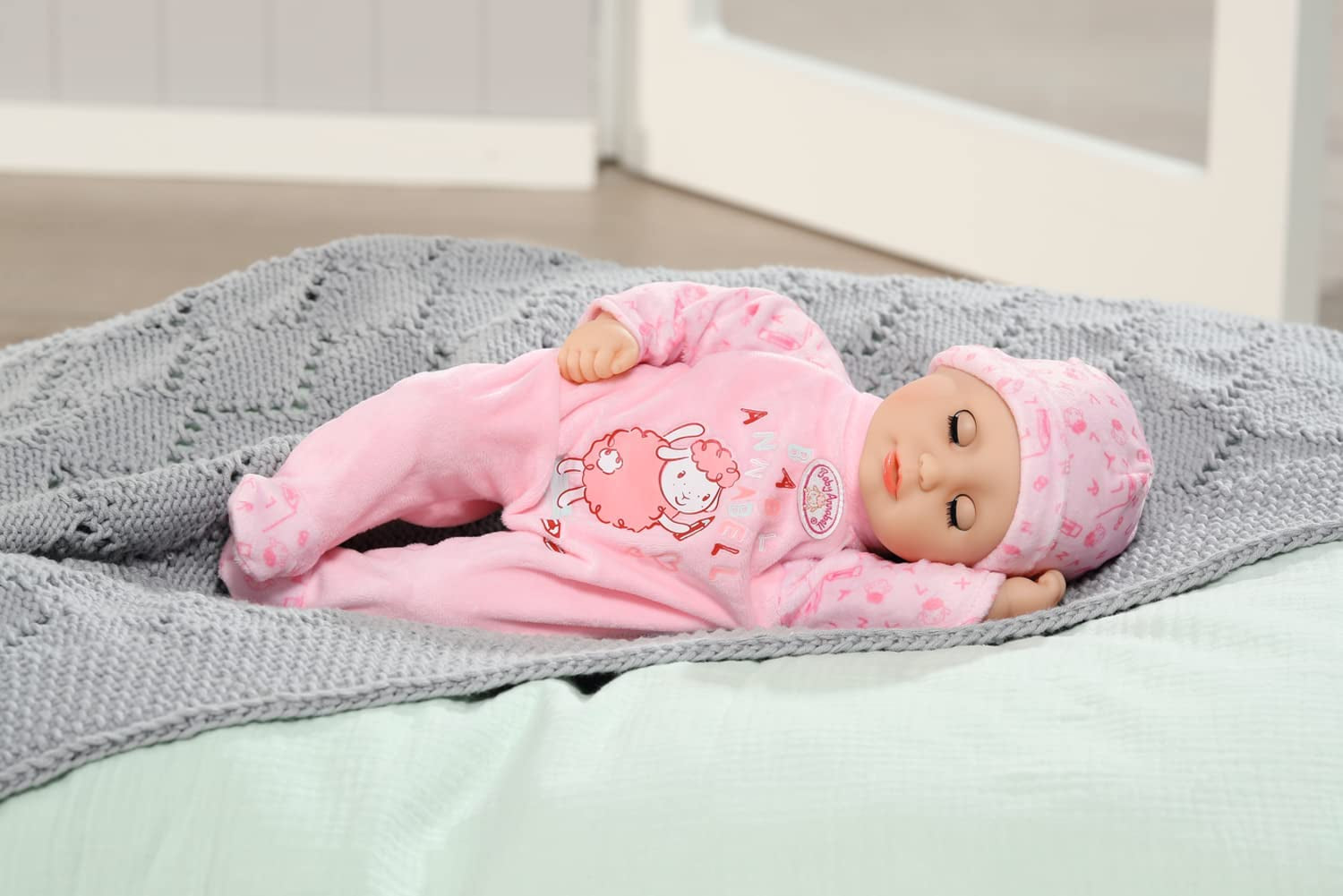 Annabell Muñeca blanda Little Annabell de 36cm, con cuerpo de tela y ojos somnolientos, 36cm, 709870 Zapf Creation
