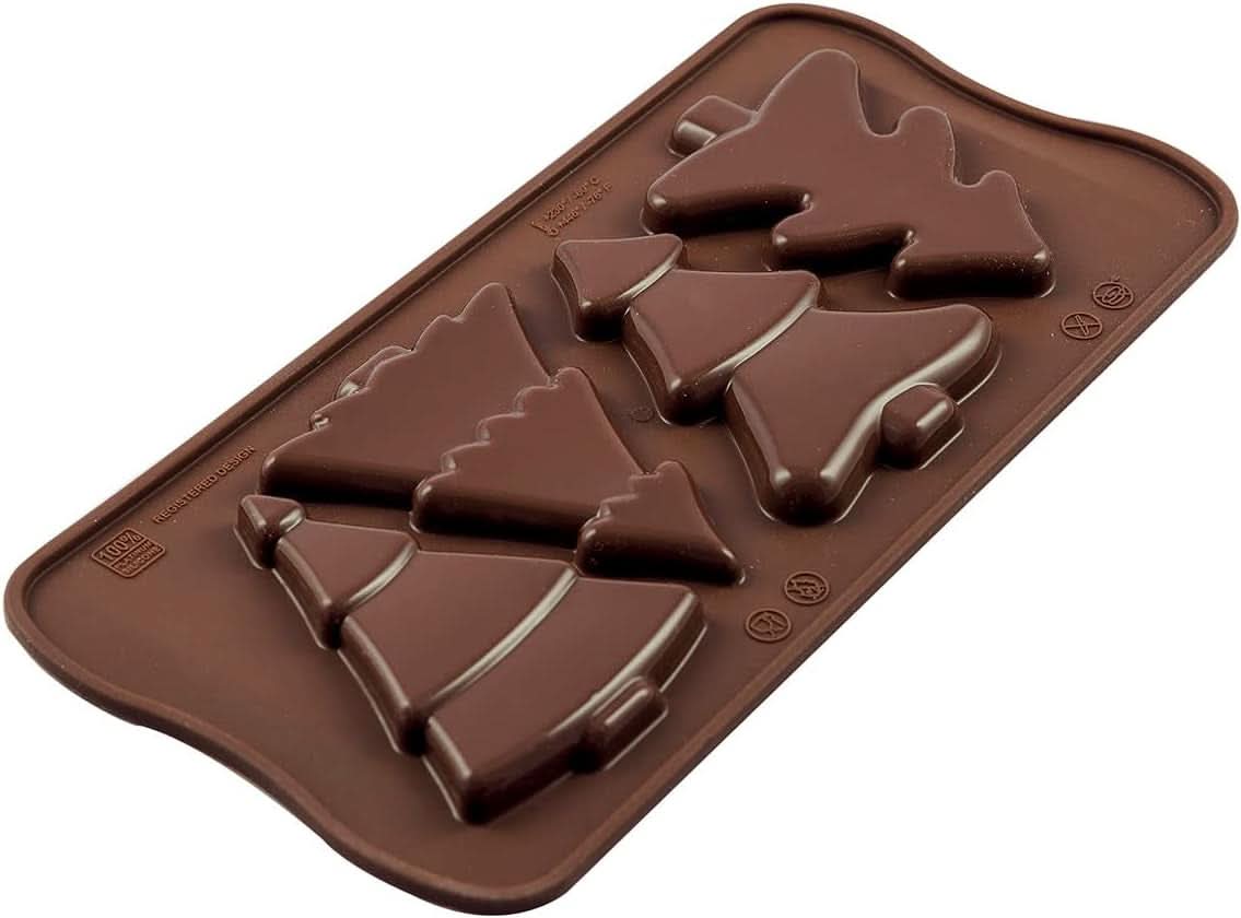 Silikomart 22.146.77.0065, para chocolate, "Choco Pine" Cocina Naty Tienda