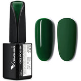 VENALISA Esmalte de uñas UV Coral Orange 15ml Esmalte de uñas en gel para lámpara de uñas UV Modelos de esmalte de uñas en gel de color naranja coral transparente para diseño de uñas DIY