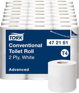 Papel higiénico Tork Small Roll White T4, Advanced, 2 capas, 48×200 hojas, 472161