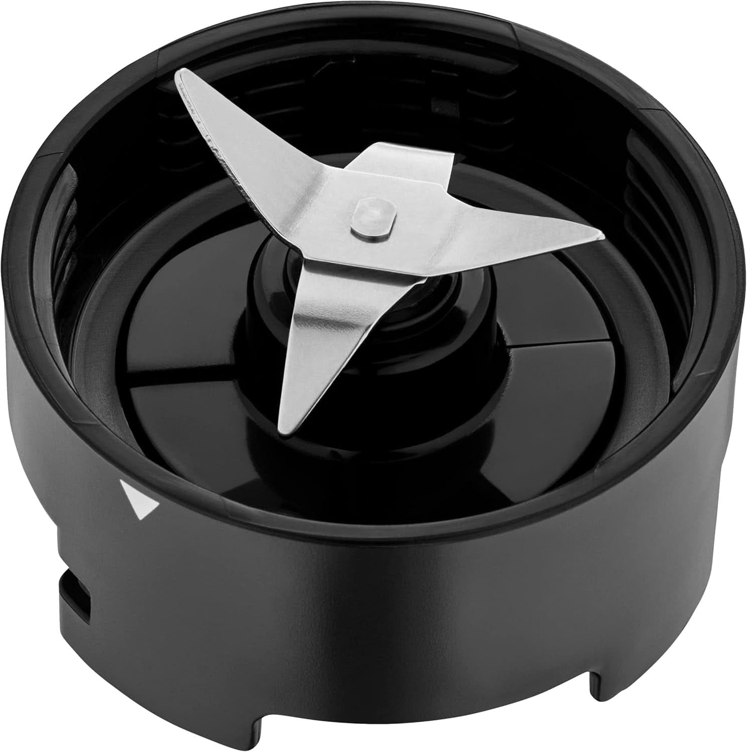 WMF Küchenminis Smoothie-To-Go, Mini batidora con base Mit Zwei Mix-/Trinkbehältern 0,6 L, Batidora Hochleistungsmixer 300 W, Edelstahl Matt, Schwarz Kitchen Naty Shop