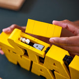 LEGO Star Wars 75407 Ladrillos con el logotipo de Star Wars - Set de construcción para coleccionar por adultos - Modelo de cultura pop - pieza de exhibición de escritorio - Idea de regalo para fanáticos de adultos y adolescentes Juegos de construcción Besuche den LEGO-Store