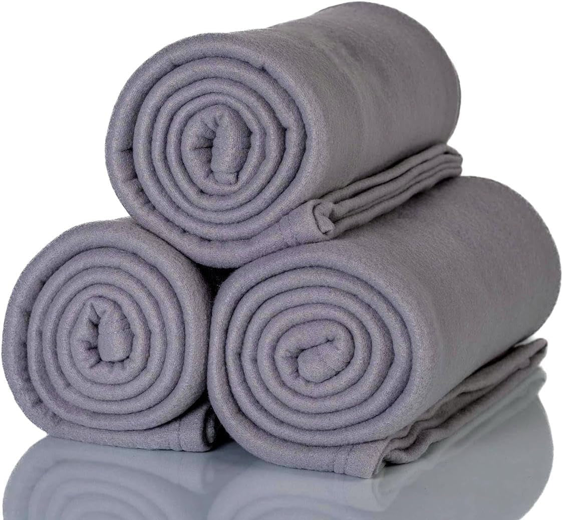 ALCLEAR 3 piezas mantas de lana Oeko Tex, color: antracita, tamaño grande 130X160 Cm, más de 200 G/M2, manta para sofá manta para sofá manta para sala de estar, manta de picnic manta para sofá Camas y mantas Besuche den ALCLEAR-Store Antracita 3 piezas 130X160 Cm